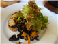 mushroom and marrowbone salad
